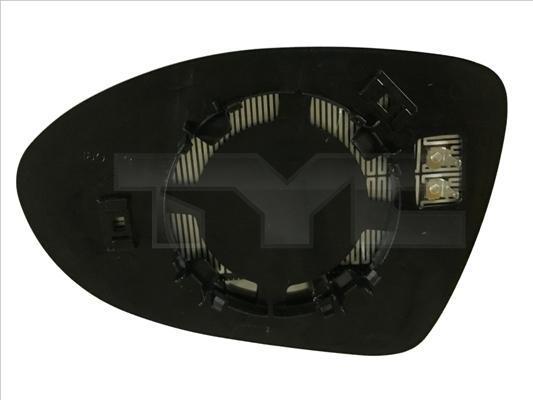 TYC 317-0048-1 - Mirror Glass, outside mirror www.parts5.com