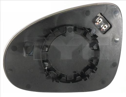 TYC 337-0267-1 - Зеркальное стекло, наружное зеркало www.parts5.com