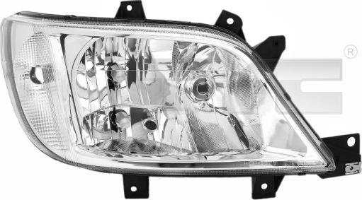 TYC 20-0525-15-2 - Headlight parts5.com