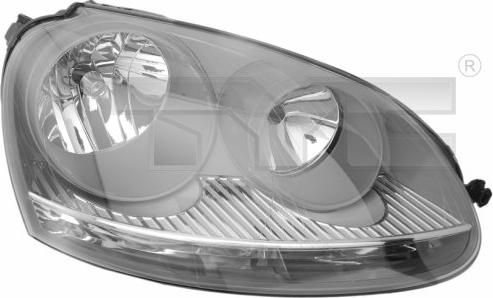 TYC 20-0317-05-2 - Headlight www.parts5.com