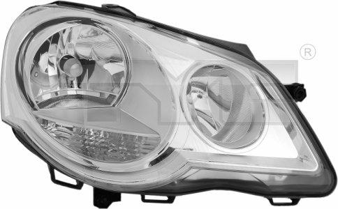 TYC 20-0729-05-2 - Headlight parts5.com