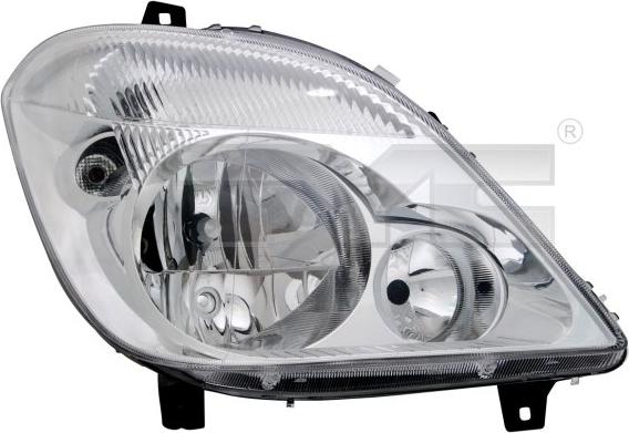 TYC 20-11813-25-2 - Headlight parts5.com