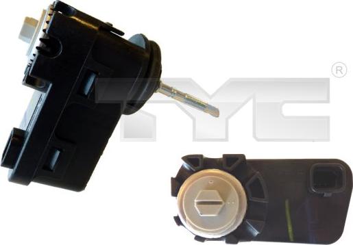 TYC 20-11781-MA-1 - Control, actuator, headlight range adjustment www.parts5.com