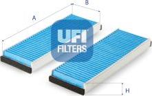 UFI 34.153.00 - Filtru, aer habitaclu www.parts5.com