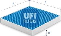 UFI 34.167.00 - Филтър купе (поленов филтър) www.parts5.com