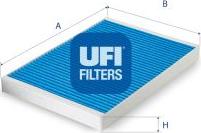 UFI 34.312.00 - Filter, interior air www.parts5.com