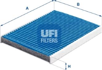 UFI 34.103.00 - Filtro, aire habitáculo www.parts5.com