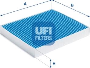 UFI 34.114.00 - Filtar, zrak unutarnjeg prostora www.parts5.com