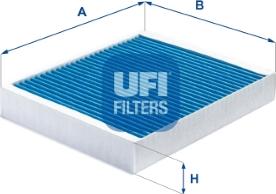 UFI 34.178.00 - Filtru, aer habitaclu www.parts5.com