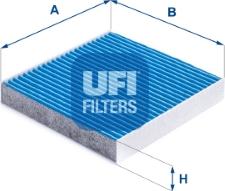 UFI 34.248.00 - Φίλτρο, αέρας εσωτερικού χώρου www.parts5.com