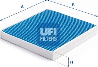 UFI 34.219.00 - Filtro, aire habitáculo www.parts5.com