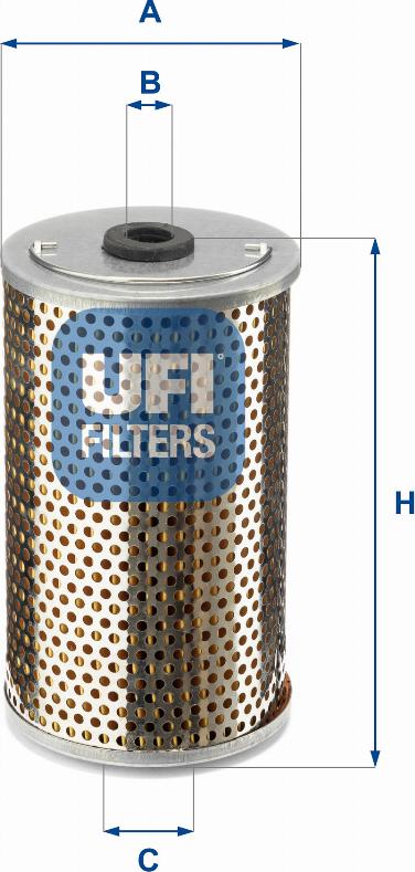 UFI 26.604.00 - Fuel filter www.parts5.com