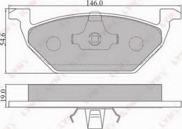 VAG 18D698151 - Тормозные колодки, дисковые, комплект www.parts5.com