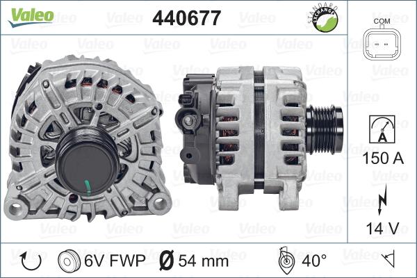 Valeo 440677 - Generátor www.parts5.com