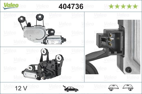 Valeo 404736 - Wiper Motor www.parts5.com