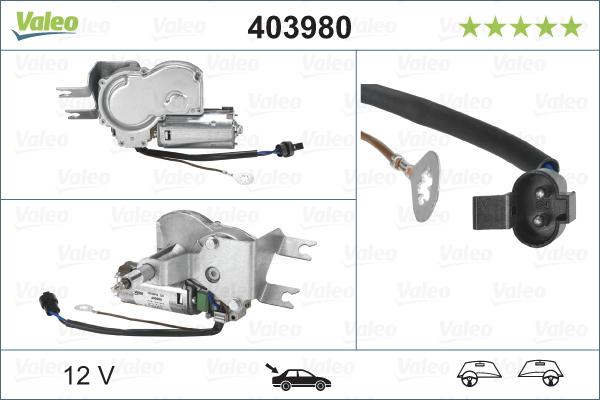 Valeo 403980 - Wiper Motor www.parts5.com