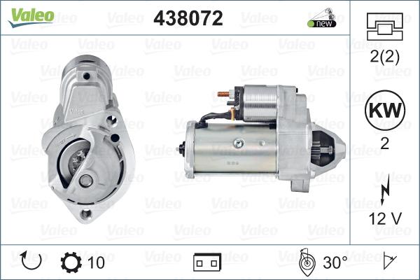 Valeo 438072 - Démarreur www.parts5.com