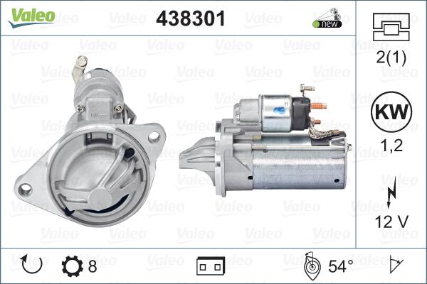 Valeo 438301 - Démarreur www.parts5.com