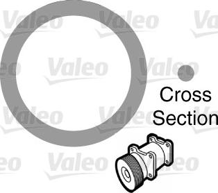 Valeo 509154 - Seal, coolant tube parts5.com