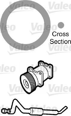 Valeo 509755 - Seal, coolant tube www.parts5.com