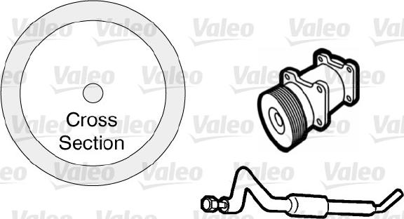 Valeo 509766 - Seal, coolant tube parts5.com