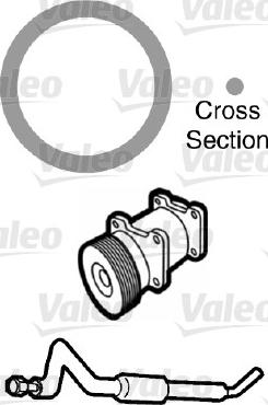 Valeo 509736 - Seal, coolant tube www.parts5.com