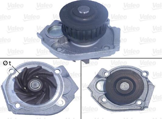 Valeo 506967 - Water Pump parts5.com