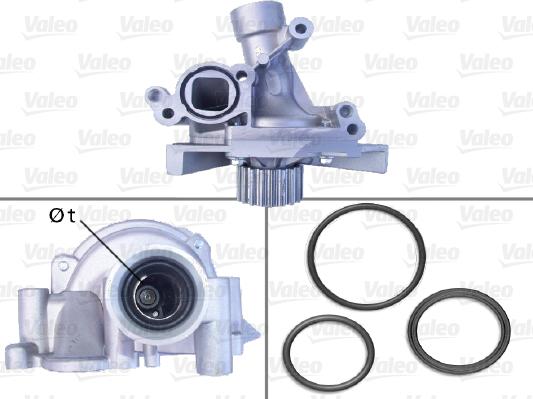 Valeo 506918 - Vodné čerpadlo www.parts5.com