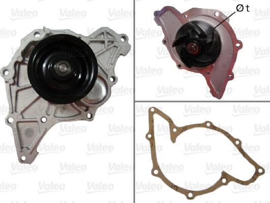 Valeo 506591 - Pompa apa www.parts5.com