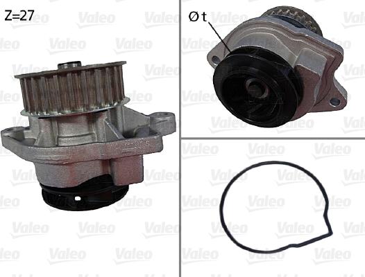 Valeo 506577 - Vesipumppu www.parts5.com