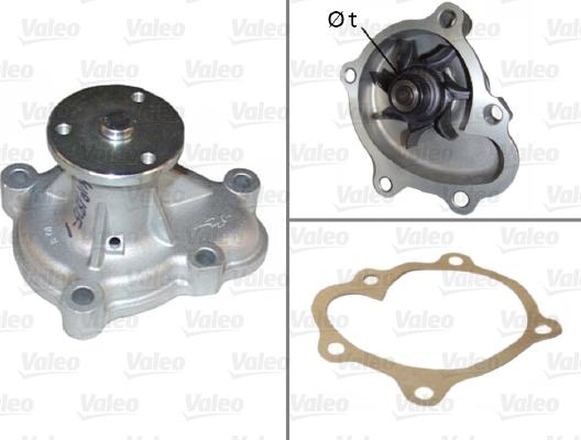 Valeo 506697 - Pompa apa www.parts5.com