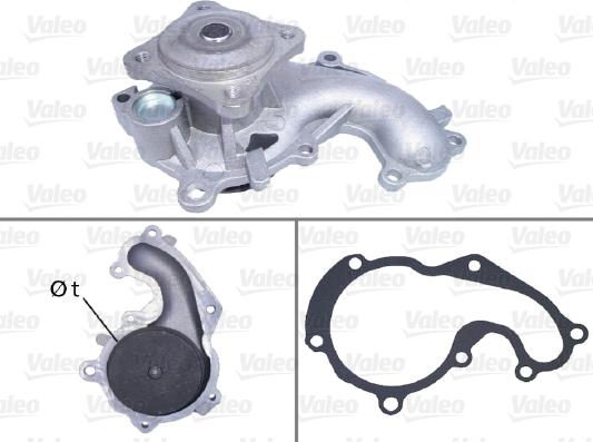 Valeo 506641 - Αντλία νερού www.parts5.com