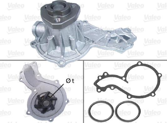 Valeo 506666 - Pompa wodna www.parts5.com