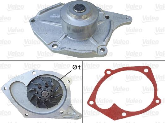 Valeo 506674 - Vízszivattyú www.parts5.com