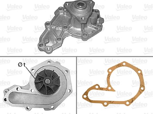 Valeo 506019 - Vízszivattyú www.parts5.com