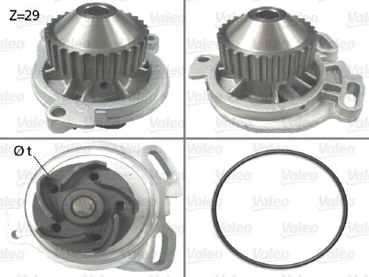 Valeo 506132 - Water Pump www.parts5.com