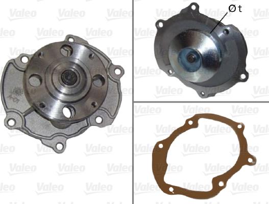 Valeo 506866 - Water Pump www.parts5.com