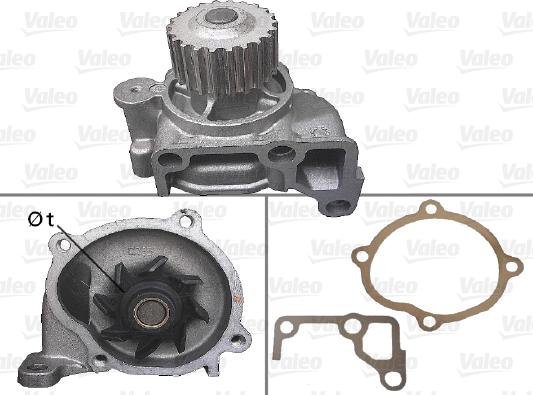 Valeo 506880 - Αντλία νερού www.parts5.com