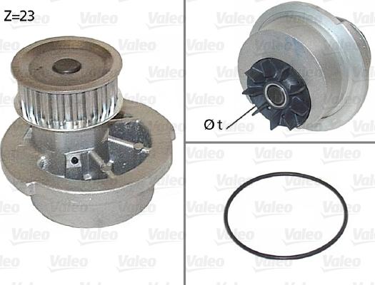 Valeo 506308 - Pompa apa www.parts5.com