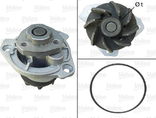 Valeo 506798 - Bomba de agua www.parts5.com