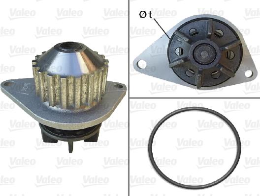 Valeo 506704 - Water Pump www.parts5.com