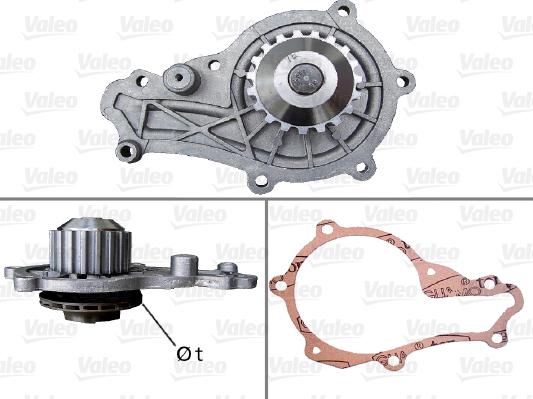 Valeo 506715 - Water Pump www.parts5.com