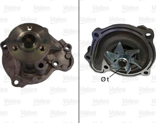 Valeo 506717 - Водяной насос www.parts5.com