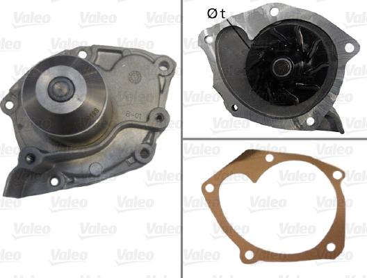 Valeo 506725 - Pompa apa www.parts5.com