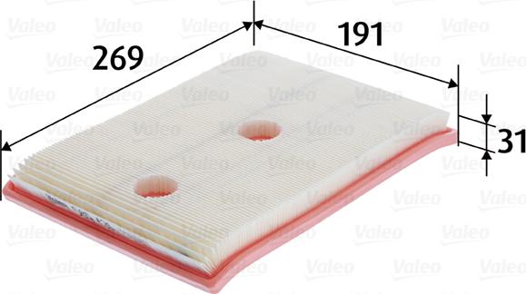 Valeo 585431 - Air Filter www.parts5.com