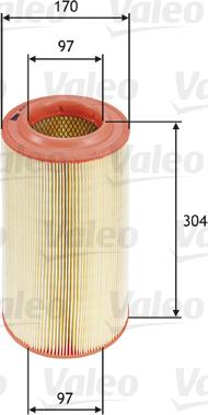 Valeo 585694 - Õhufilter www.parts5.com