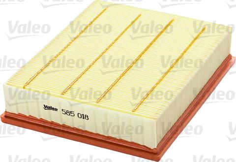 Valeo 585018 - Zracni filter www.parts5.com