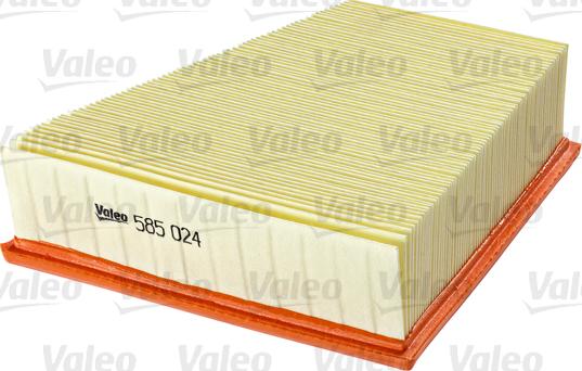 Valeo 585024 - Zracni filter www.parts5.com