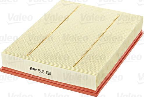 Valeo 585198 - Luftfilter www.parts5.com