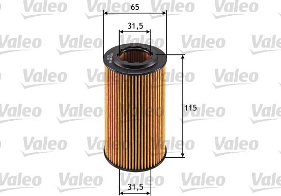 Valeo 586556 - Olajszűrő www.parts5.com